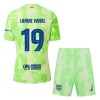 Conjunto (Camiseta+Pantalón Corto) FC Barcelona Lamine Yamal 19 Tercera Equipación 2024-25 - Niño